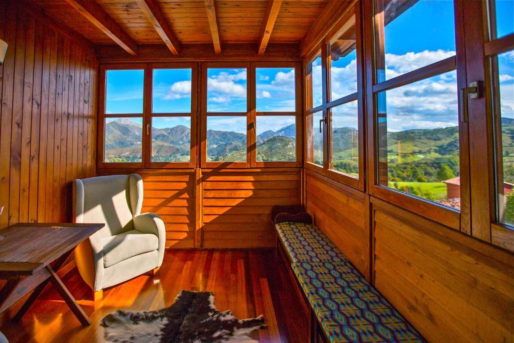 Hotel Rural El Rexacu Bobia de Arriba الغرفة الصورة