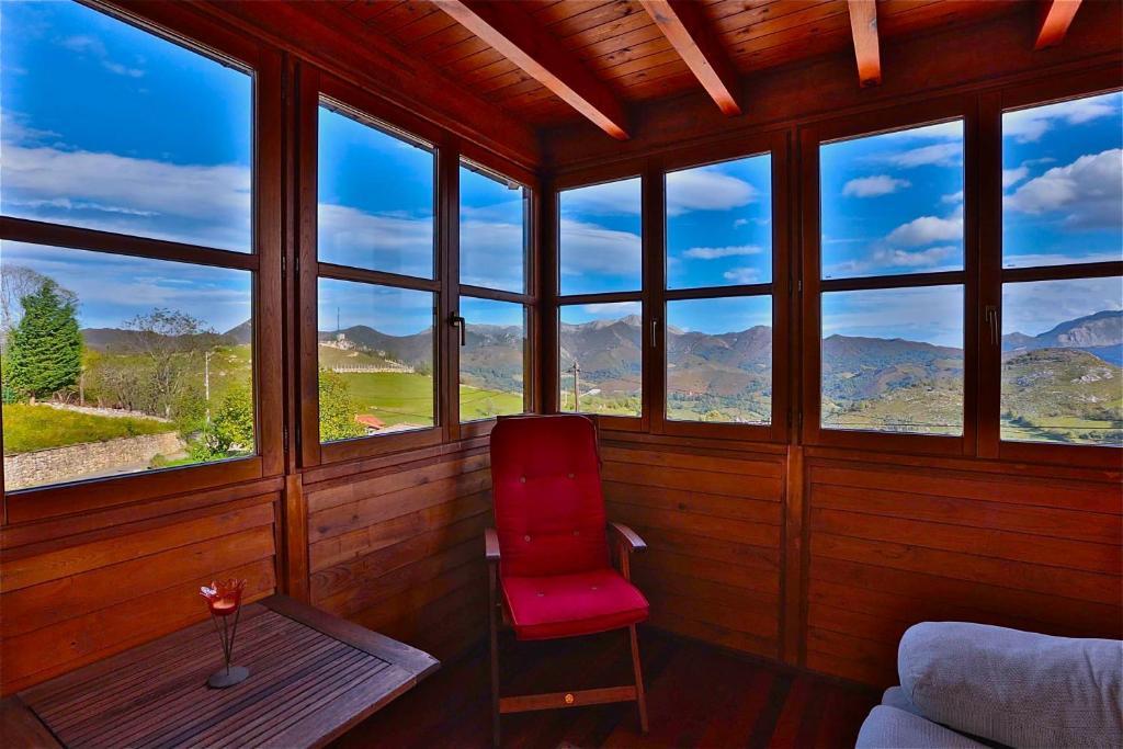 Hotel Rural El Rexacu Bobia de Arriba الغرفة الصورة